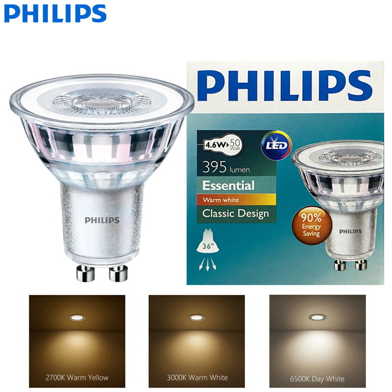 Philips Bulb Led Classic - 필립스 LED GU10 PAR16 에센셜 4.6W