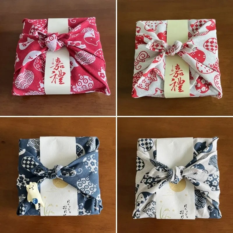일본식 후로시키 포장 천, 다용도 도시락 및 선물 포장 - Furoshiki Wrap Cloth 리뷰 및 가격