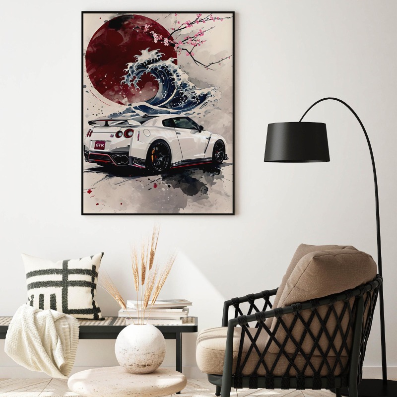 일본식 Supercar 벽 아트 포스터 현대 자동차 스 - Japanese Car Lifestyle 리뷰 및 가격