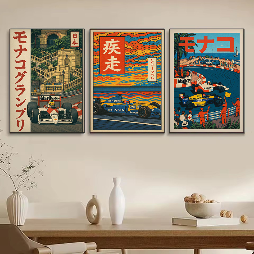 빈티지 일본식 클래식 모나코 F1 레이싱 카 아이코닉  - Japanese Car Lifestyle 리뷰 및 가격